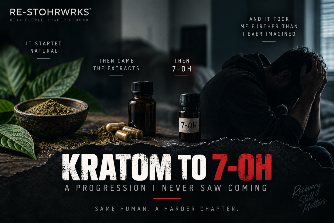 Kratom to 7-OH:  A Progression I Never Saw Coming