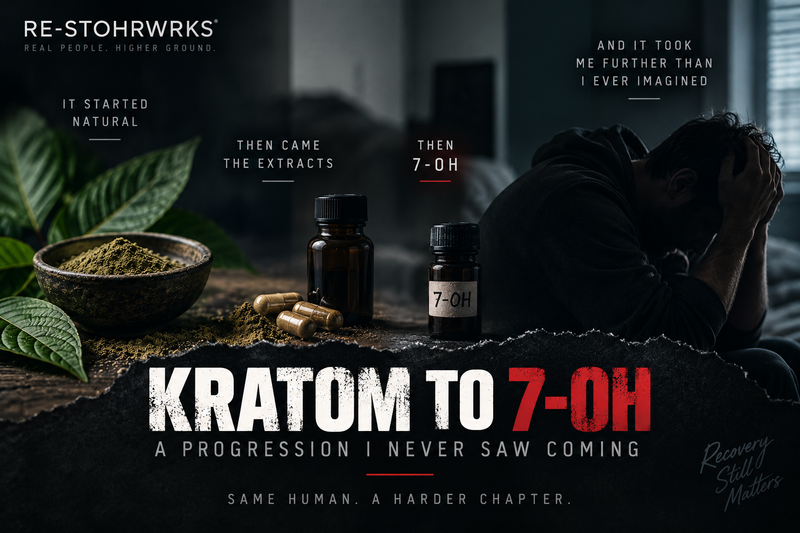Kratom to 7-OH:  A Progression I Never Saw Coming